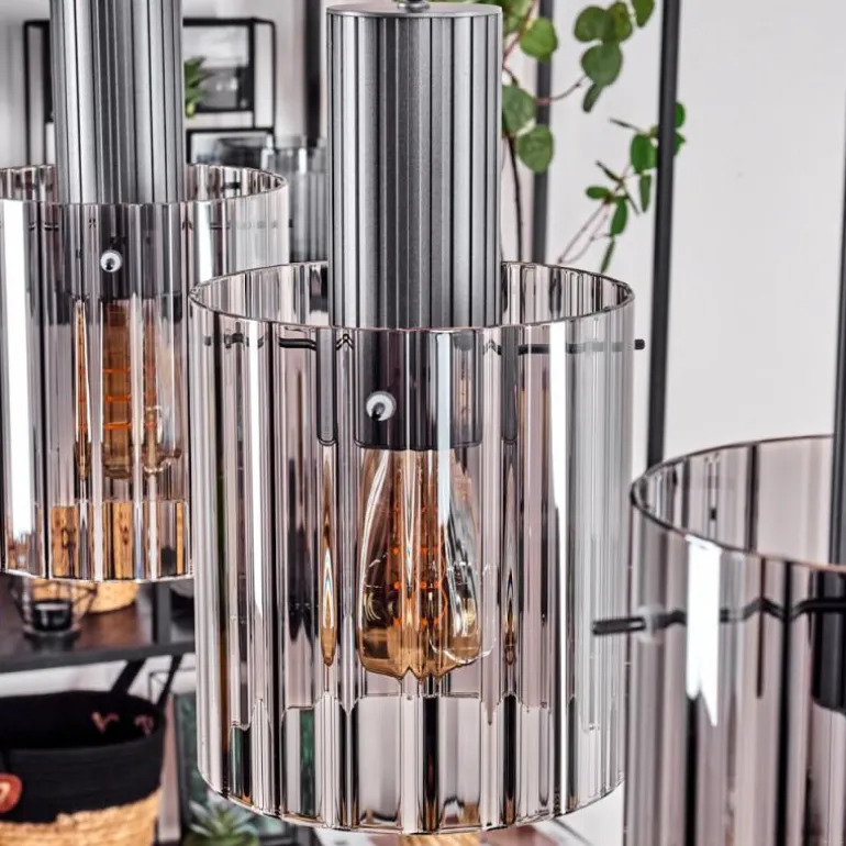 Vireda Suspension, Suspension Anthracite, 3 lumières