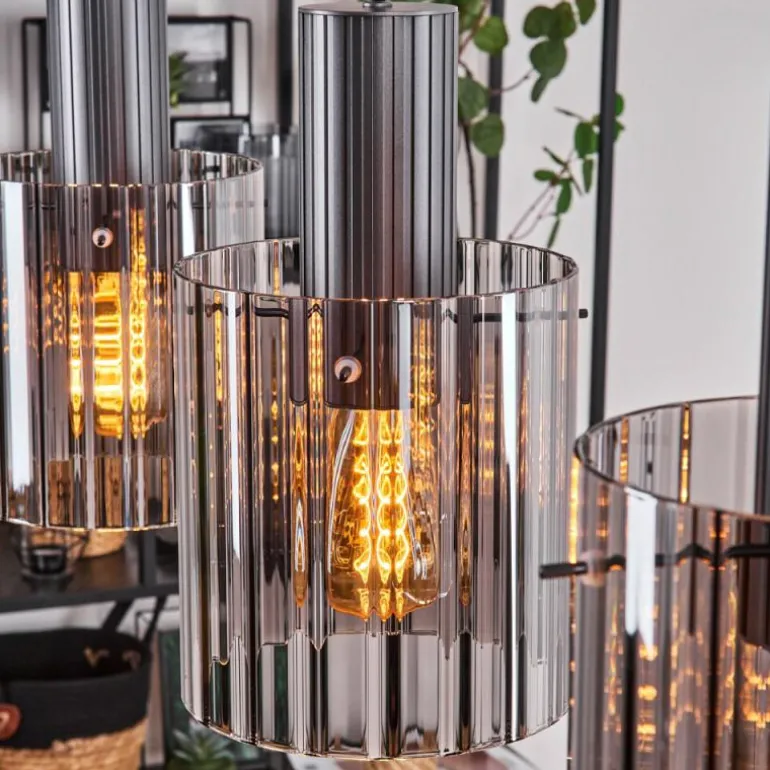 Vireda Suspension, Suspension Anthracite, 3 lumières