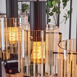 Vireda Suspension, Suspension Anthracite, 3 lumières