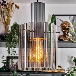 Vireda Suspension, Suspension Anthracite, 3 lumières