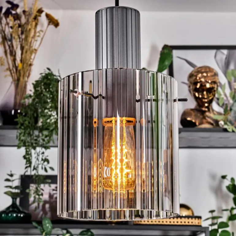 Vireda Suspension, Suspension Anthracite, 3 lumières