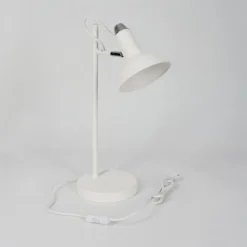 Vouzy Lampe à poser Blanc, 1 lumière