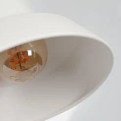 Vouzy Lampe à poser Blanc, 1 lumière