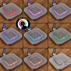 Vringelby Lampe de bureau, Lampe à poser, Liseuse LED Argenté, 1 lumière, Changeur de couleurs