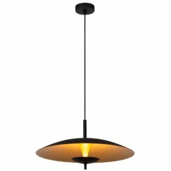 VULCAN Suspension Luminaires Lucide LED Noir, 1 lumière