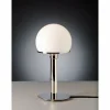 Wagenfeld 24 Tecnolumen Lampe à poser Nickel brillant, 1 lumière