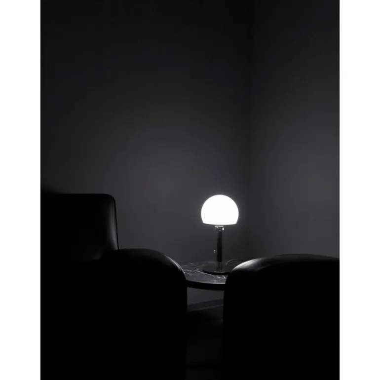 Wagenfeld 24 Tecnolumen Lampe à poser Nickel brillant, 1 lumière