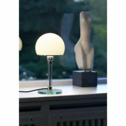 Wagenfeld 24 Tecnolumen Lampe à poser Nickel mat, Transparent, 1 lumière