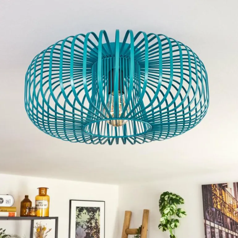 Wemude Plafonnier Bleu, 1 lumière