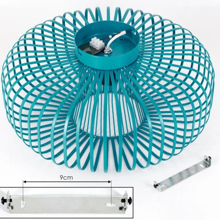 Wemude Plafonnier Bleu, 1 lumière