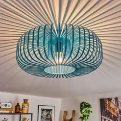 Wemude Plafonnier Bleu, 1 lumière