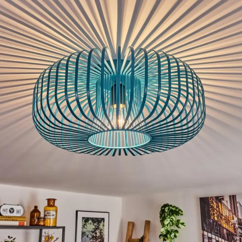 Wemude Plafonnier Bleu, 1 lumière