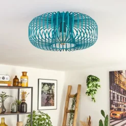 Wemude Plafonnier Bleu, 1 lumière