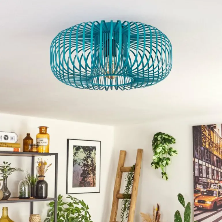 Wemude Plafonnier Bleu, 1 lumière