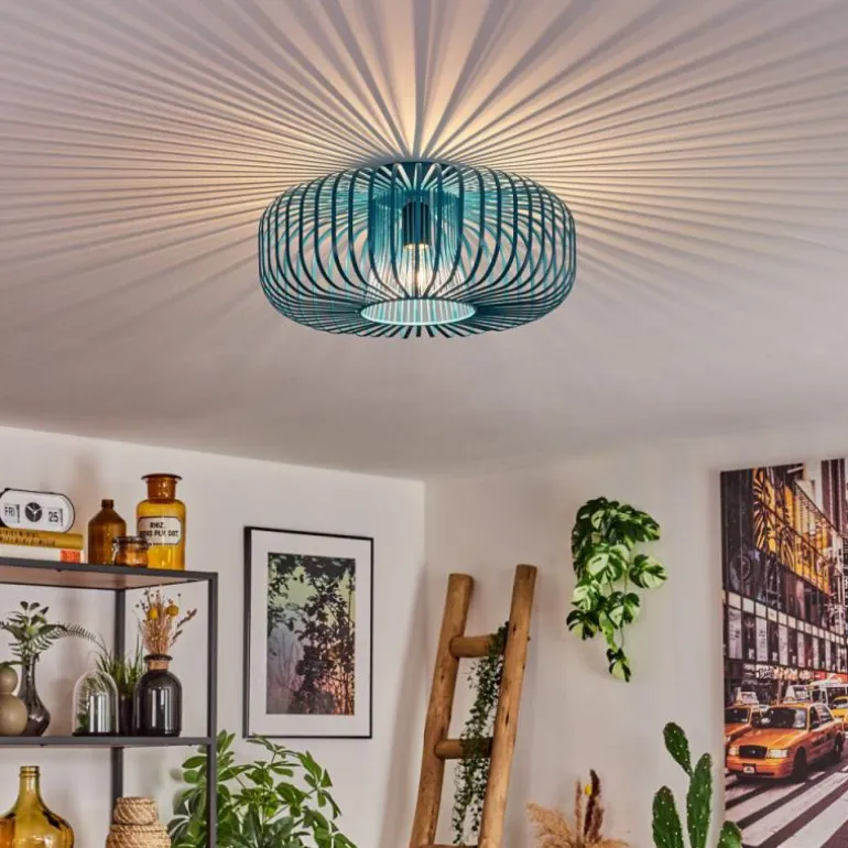 Wemude Plafonnier Bleu, 1 lumière