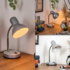 Werup Lampe à poser, Liseuse Argenté, 1 lumière