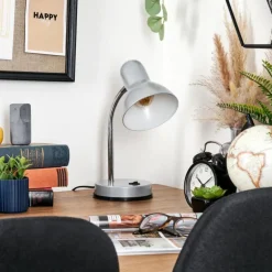 Werup Lampe à poser, Liseuse Argenté, 1 lumière