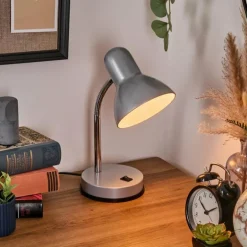 Werup Lampe à poser, Liseuse Argenté, 1 lumière