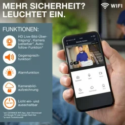 WIF Lampe murale d´extérieur Luminaires Ledvance LED Gris, 1 lumière