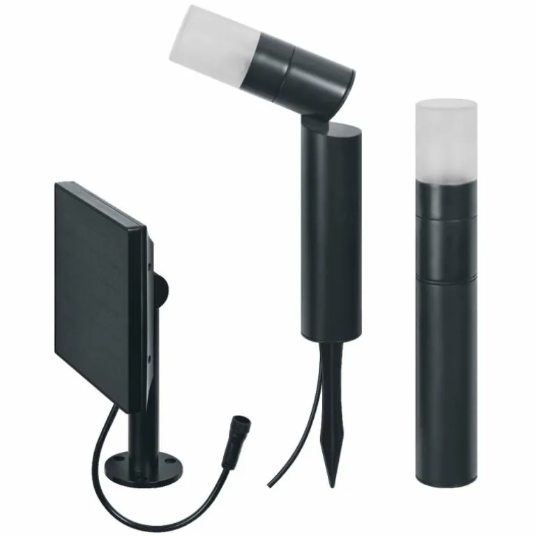 WIF Lampe murale d´extérieur Luminaires Ledvance LED Noir, 1 lumière, Détecteur de mouvement, Changeur de couleurs