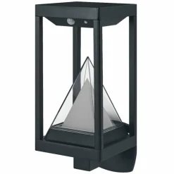 WIF Lampe solaire Luminaires Ledvance LED Noir, 1 lumière, Détecteur de mouvement, Changeur de couleurs