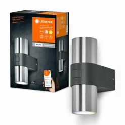 WIF Luminaire extérieur Luminaires Ledvance LED Gris, 1 lumière, Changeur de couleurs