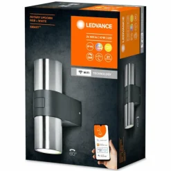 WIF Luminaire extérieur Luminaires Ledvance LED Gris, 1 lumière, Changeur de couleurs