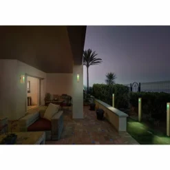 WIF Luminaire extérieur Luminaires Ledvance LED Couleur bois, 1 lumière, Changeur de couleurs