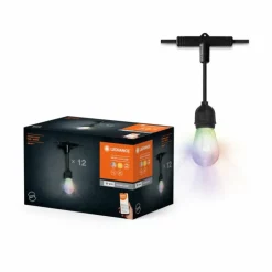 WIF Luminaire extérieur Luminaires Ledvance LED Noir, 1 lumière, Changeur de couleurs