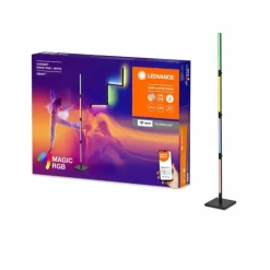 Wifi Lampadaire Luminaires Ledvance LED Noir, 1 lumière, Changeur de couleurs