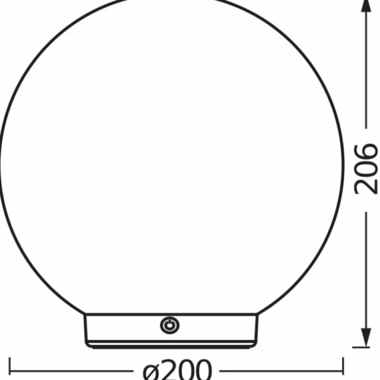 Wifi Lampe à poser Luminaires Ledvance LED Blanc, 1 lumière, Changeur de couleurs