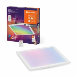 Wifi Panel Luminaires Ledvance LED Blanc, 1 lumière, Télécommandes, Changeur de couleurs