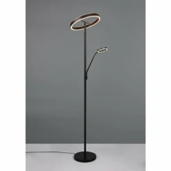 Willis Lampadaire Luminaires Trio LED Noir, 2 lumières