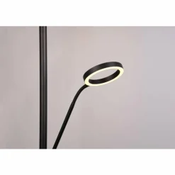 Willis Lampadaire Luminaires Trio LED Noir, 2 lumières