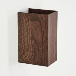 Woods Lampe murale d´extérieur, Luminaire Up & Down LED Couleur bois, Noir, 1 lumière