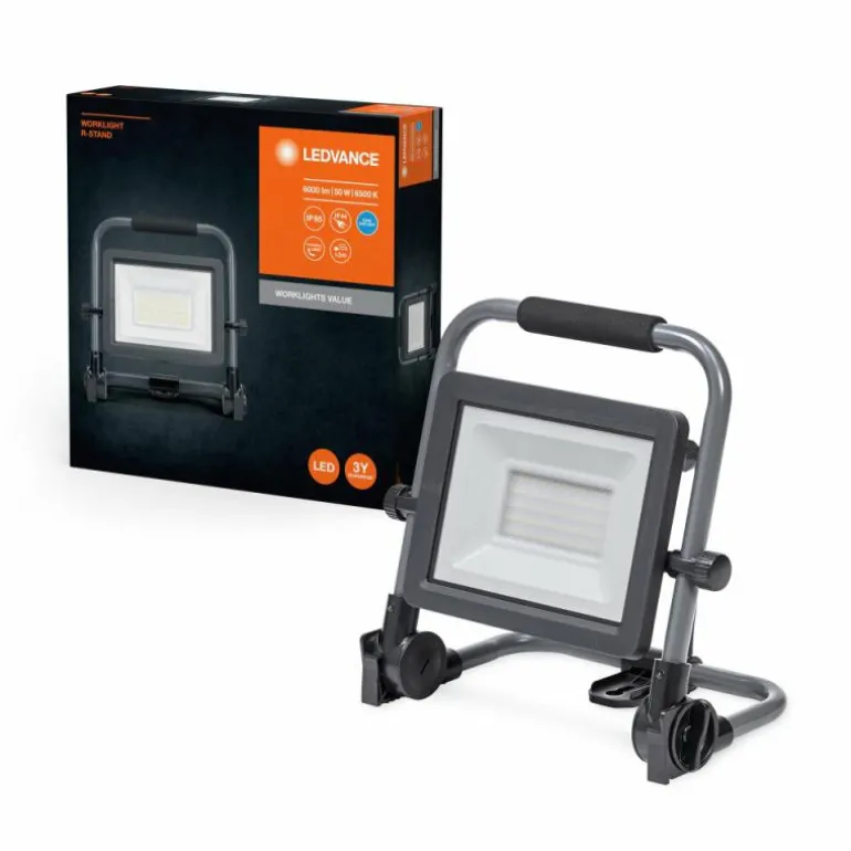 Worklight Projecteur Luminaires Ledvance LED Gris, Noir, 1 lumière