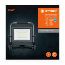 Worklight Projecteur Luminaires Ledvance LED Gris, Noir, 1 lumière