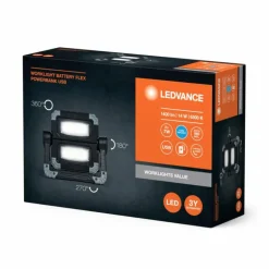 Worklight Projecteur Luminaires Ledvance LED Gris, Noir, 1 lumière