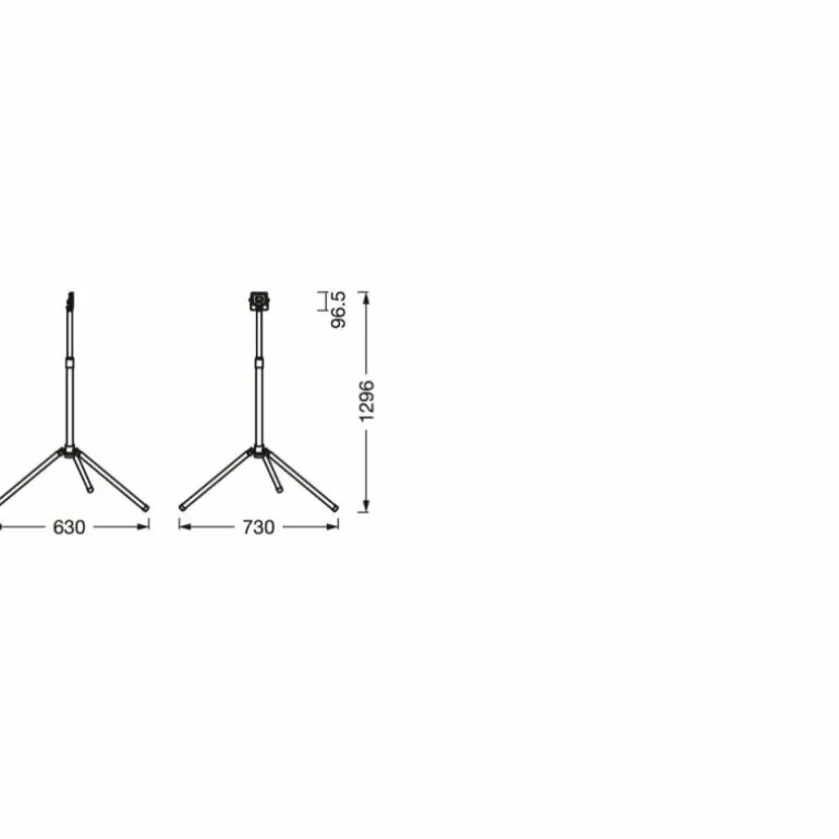 Worklight Projecteur Luminaires Ledvance LED Gris, Noir, 1 lumière