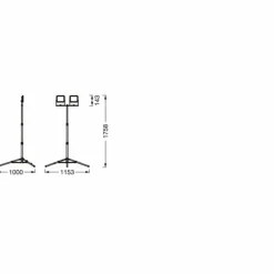 Worklight Projecteur Luminaires Ledvance LED Gris, Noir, 1 lumière
