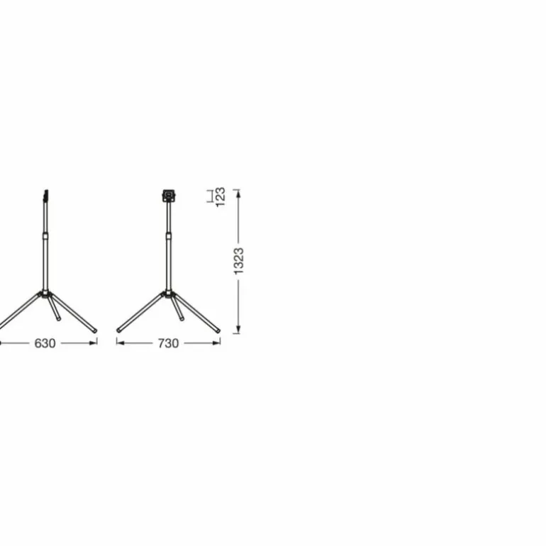 Worklight Projecteur Luminaires Ledvance LED Gris, Noir, 1 lumière