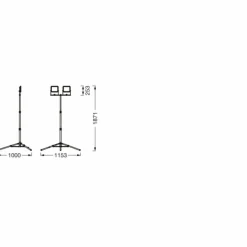 Worklight Projecteur Luminaires Ledvance LED Gris, Noir, 1 lumière