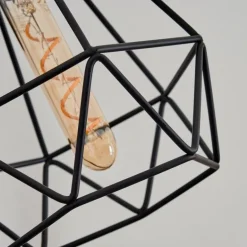 Yaak Applique murale Noir, 1 lumière