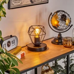 Yaak Lampe à poser Noir, 1 lumière