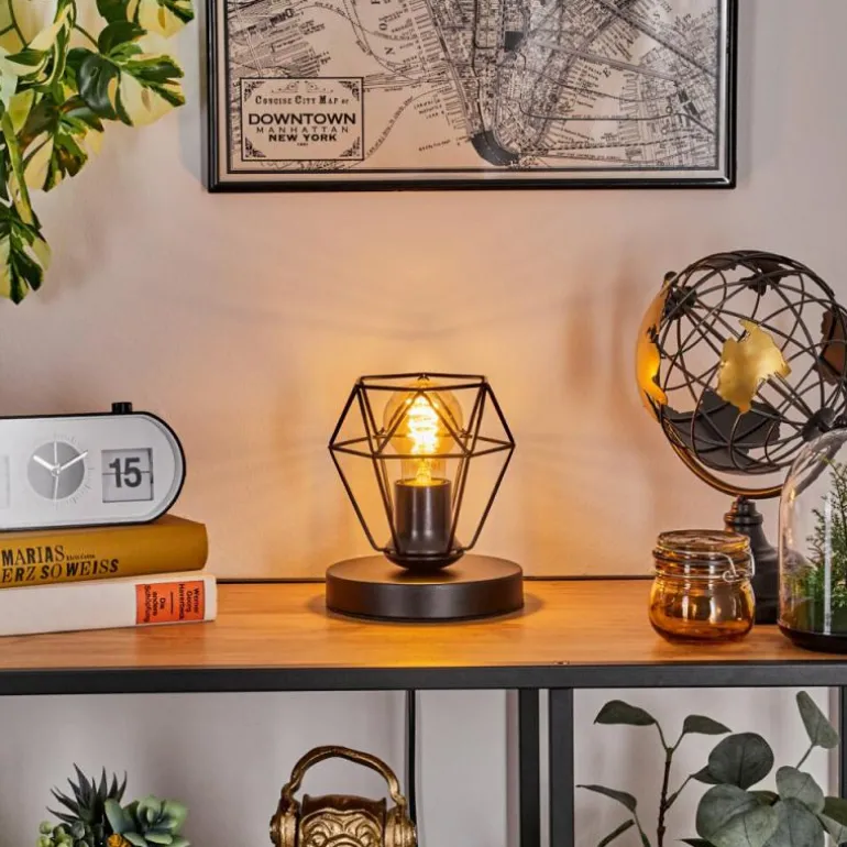 Yaak Lampe à poser Noir, 1 lumière