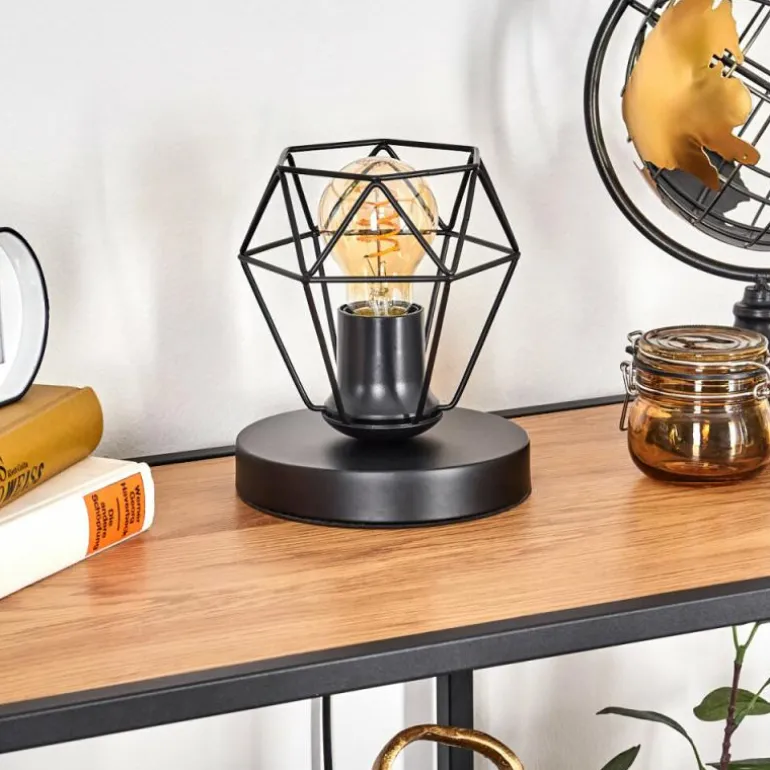 Yaak Lampe à poser Noir, 1 lumière