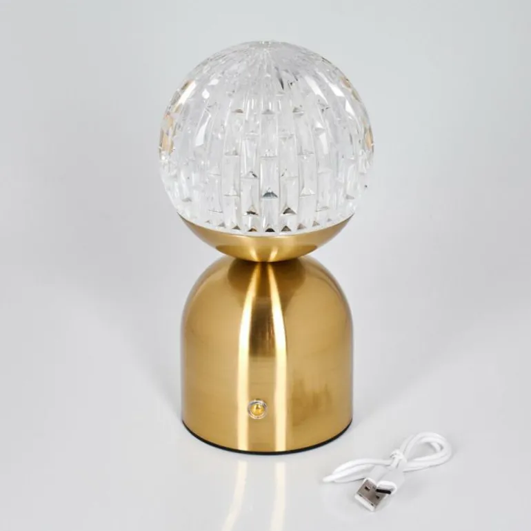 Yngered Lampe à poser LED Laiton, 1 lumière