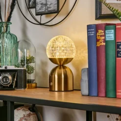 Yngered Lampe à poser LED Laiton, 1 lumière