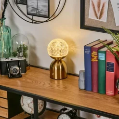 Yngered Lampe à poser LED Laiton, 1 lumière