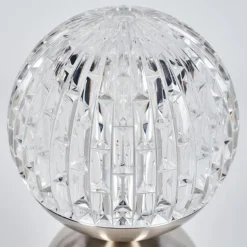 Yngered Lampe à poser LED Nickel mat, 1 lumière